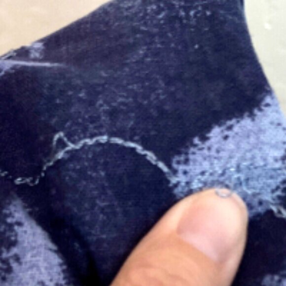 Linen Blend Jacket Medium Blue - Picture 12 of 12